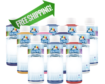 12 Diet Samples Snow Cone Syrup 1 Free You Save $8 Plus Free Shipping