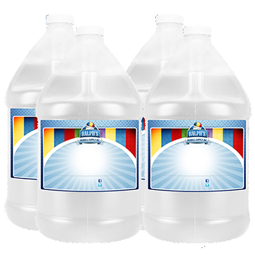 12 Gallons Dye Free Regular Syrup 1 Half Price Save $12 + Free Shipping