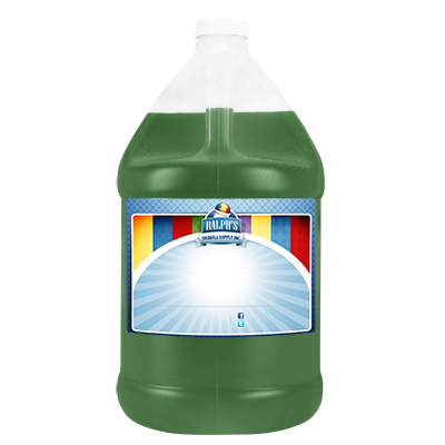 Green Apple (Sour)  Syrup - Gallon