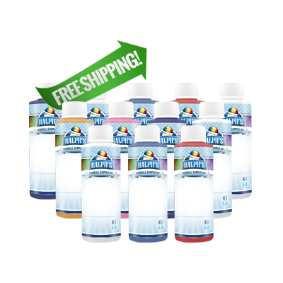 Sugar Free Snow Cone Syrup: 12 Samples 1 Free Save $9 Ships Free